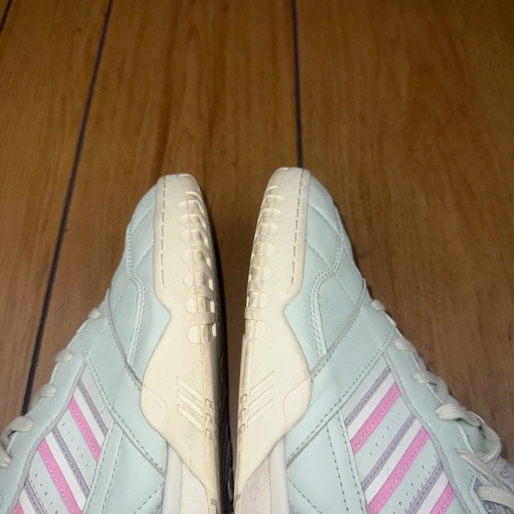 Adidas‎ AR Trainer Ice Green Pink Stripe Sneakers Athletic Shoes Mens 11.5